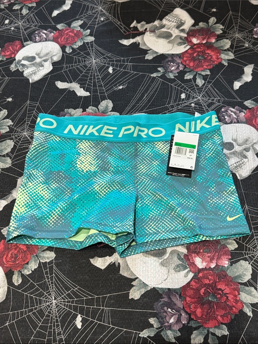 NWT Nike Women's Pro 365 TRAINING COMPRESSION TIGHT Shorts IB8260 Size XL $38